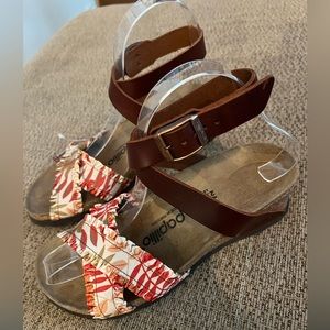 Birkenstock Papillio Lola Wedge Sandals - size 36